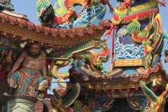Tempel Drachen & Tiger Pagoden am Lotussee in Kaohsiung Taiwan